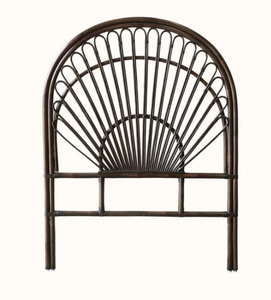 หัวเตียงหวายธรรมชาติทรงหอยเชลล์ทันสมัย งานแฮนด์เมด เป็นมิตรกับสิ่งแวดล้อม สำหรับโรงแรม อพาร์ทเมนต์ ห้องนอน วิลล่า รีสอร์ท เวียดนาม - Product Image 1