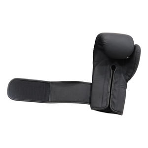 Professional Boxing <b>Gloves</b> for Kick Boxing Muay Thai Training Hook Loop Closure % Leather Moisture Wicking Breathable - Product Image 4