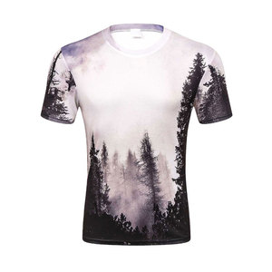 T-shirts de sublimation respirants pour hommes, best-sellers, en stock, à bas prix, en vente - Product Image 1