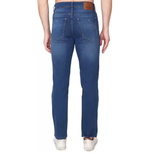 Service OEM de haute qualité fabriqué en usine pantalon en jean élégant Slim Fit décontracté pour hommes pantalon en jean lavé au design personnalisé - Product Image 2