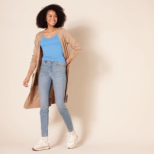 เสื้อกล้ามสตรีแบบสั้นทันสมัย ผ้าถักเนื้อนุ่ม ระบายอากาศได้ดี ใส่สบาย ดีไซน์เรียบหรู ทนทาน - Product Image 5