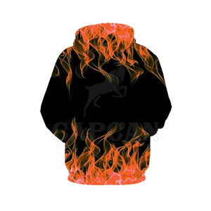 Sweat-shirts à capuche pour hommes, décontractés et confortables, imprimés en 3D, couleur unie, coton/polyester, manches longues, col à capuche, pour l'hiver - Product Image 2