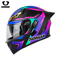 Nuevo Casco Abatible para Motocicleta para Mujer, con Doble Visera, Cascos Modulares para Carreras, Piezas y Accesorios para Motocicletas