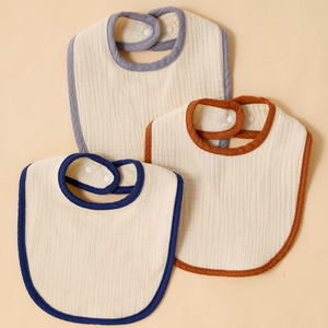 Baby <b>Bib</b> Sleeves Soft Cotton Waterproof Eco-Friendly Washable Custom Printed Feeding <b>Bibs</b> Manufacturer Wholesale OEM - Product Image 1