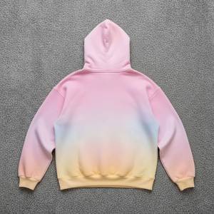 2025 sudaderas con capucha básicas informales de Color sólido para hombre, forro polar transpirable de poliéster/algodón, talla grande, logotipo personalizado para exteriores - Product Image 6