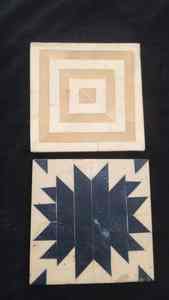 Juego de Posavasos de Corcho y Roble Hechos a Mano, Posavasos Clásicos de Corcho Natural para Bebidas - Product Image 6