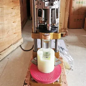 Máquina Llenadora de Licores, Máquina Tapadora de Botellas, Máquina Llenadora de Licores Semiautomática, Botella de Vidrio para Licores de 50 ml - Product Image 1