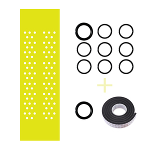 Bande adhésive universelle pour bâton de hockey sur glace avec impression de logo, <span class=keywords><strong>noir</strong></span>, <span class=keywords><strong>blanc</strong></span>, rouge, jaune - Product Image 4