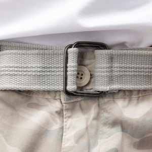 Short de jogging XS Fitness à séchage rapide pour hommes, pantalon de plage en velours côtelé avec décoration à motif solide, corset extensible, vente en gros - Product Image 5