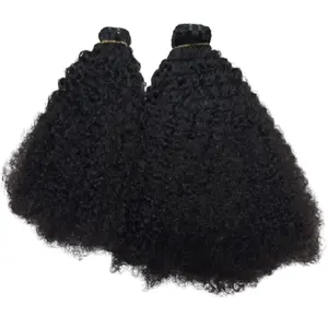 Fabricant vietnamien le mieux noté lutin extension de cheveux naturels bouclés cheveux humains péruviens pour ajouter de la longueur donneur unique