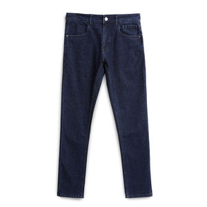 Pantalons en denim pour hommes de haute qualité personnalisés pour l'hiver/l'automne, style streetwear, avec broderie, tissu respirant à séchage rapide, options de logo personnalisé - Product Image 2