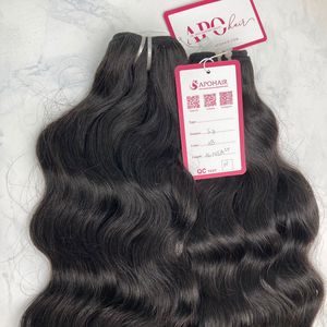 Venta al por mayor de la mejor calidad de color natural de la onda del cuerpo de la máquina de trama de extensiones de cabello humano - Product Image 5