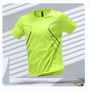 Camisetas para hombre Camiseta deportiva para correr Camiseta para hombre de secado rápido Transpirable Manga corta Cuello redondo Camiseta activa Entrenamiento al aire libre Ropa para hombre - Product Image 2