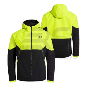 Venta al por mayor personalizado para hombre Softshell logotipo personalizado Chaquetas deportivas a prueba de viento impermeable al aire libre chaqueta Softshell - Product Image 6