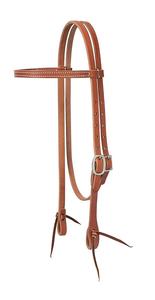 Nouvelle arrivée en cuir véritable Headstall Western Horse Bride Horse Tack en cuir Western Headstall Cowboy Western Horse Tack Set - Product Image 2