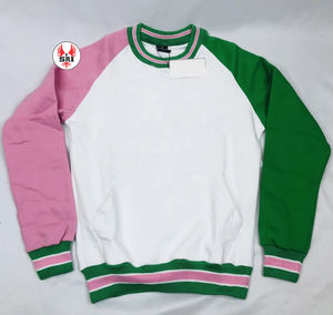 Suéter Personalizado OEM Extra Grande para Mujer, Ropa con Letras de Hermandad Griega, Sudadera Personalizada con Adornos de Perlas - Product Image 5