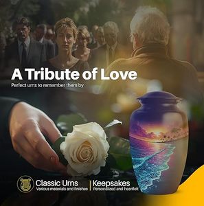 Urnas Pequeñas de Recuerdo Sunset Beach para Cenizas Humanas, Urna Grande para Cenizas de Adultos, Hermano y Hermana - Product Image 3