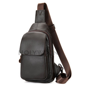 Durable Fashion Leather Cross Body Bag for Men with Adjustable <b>Shoulder</b> <b>Strap</b> and Spacious Storage for Travel Work and Daily Use - Product Image 2