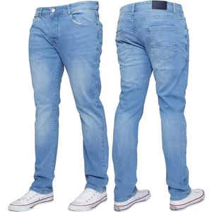 Vaqueros rectos transpirables para hombre: calidad superior, diseño elegante y vaqueros cómodos para uso informal durante todo el día - Product Image 1