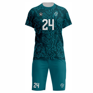 Ensemble d'uniformes de football de haute qualité, kit de football entièrement sublimé avec design et logo personnalisés, maillot de football, vêtements de football - Product Image 2