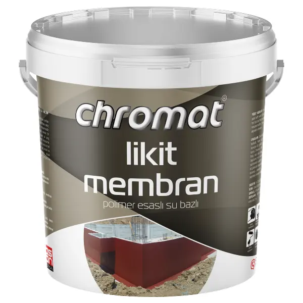Producto OEM de etiqueta privada, venta al por mayor, CHROMAT membrana líquida de alta calidad, es una pintura impermeabilizante a base de polímero puro