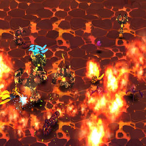 Kapalı Eğlence Alanları için Aktif Kaydırak Projeksiyonlu Ticari Şişme Volkan Kaydırak Oyun Platformu - Product Image 6