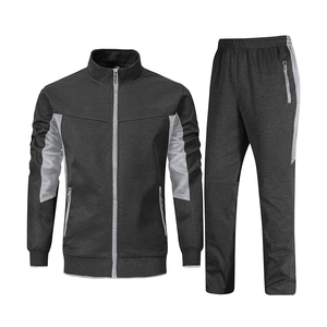 Survêtement Homme Sport Décontracté à Demi-Zip en Coton Respirant de Haute Qualité avec Logo – Manches Longues - Product Image 5