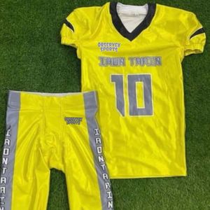 Ropa de fútbol americano Conjunto de uniformes de fútbol americano juvenil Uniformes de fútbol americano para conjuntos de equipos - Product Image 6