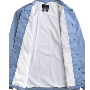 Chaqueta Bomber de Alta Calidad para Hombre, con Logotipo Personalizado, Estilo Coach, Invierno, Múltiples Bolsillos, Impermeable, Resistente al Viento, Transpirable, de Lona - Product Image 5