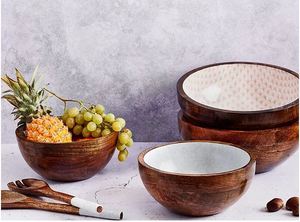 ถ้วยเสิร์ฟสำหรับปาร์ตี้ในบ้านที่หรูหราลายพิมพ์เคลือบฟันเป็นมิตรกับสิ่งแวดล้อมปรับแต่งได้ - Product Image 3