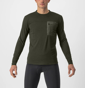 Camiseta personalizada al por mayor de tela personalizada y ajuste de manga larga para hombre, camisetas de algodón de manga larga para hombre con parche de bolsillo en el pecho - Product Image 5