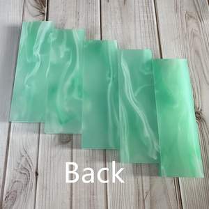 Poignée de couteau d'ange en résine faite à la main brillante Matériau époxy poli vierge pour la fabrication de couteaux personnalisés Projets d'artisanat de poignée de bricolage - Product Image 3