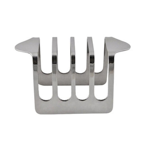 ชั้นวางขนมปังสแตนเลสสีเงินอุปกรณ์ครัวหรูหรา - Product Image 3