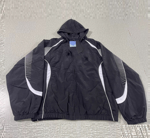 Ensemble veste et pantalon de sport coupe-vent pour homme, tissu ripstop, qualité professionnelle, vente d'usine - Product Image 3