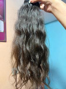 Cabello Natural 100% Virgen del Templo del Sur de la India, Cabello Natural de un Solo Donante, Cabello Rizado Profundo Natural - Product Image 5