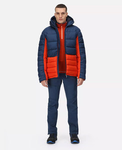 Top Quality Trend Street Styles Hooded Puffer <b>Coat</b> Reflective Breathable Quilted Padded Jacket - Product Image 4