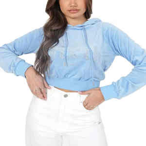 Nouvelle collection de pulls à capuche de dernière conception pour femmes taille américaine ensemble de sweat à capuche pour femmes streetwear Logo personnalisé - Product Image 1