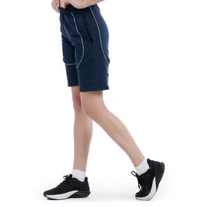 Pantalones cortos de sudor para damas de alta calidad de algodón de lana con cordón en la cintura Casual al aire libre de color personalizado pantalones cortos de mujer para la venta - Product Image 3