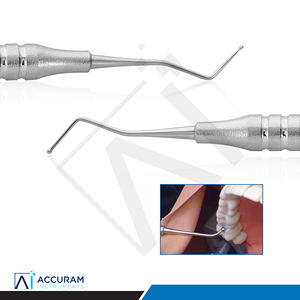 Instrumento Profesional de Obturación Dental Restauradora, Herramienta de Colocación de Amalgama Compuesta de Doble Extremo en Forma de Bola, Acero Inoxidable, CE - Product Image 6