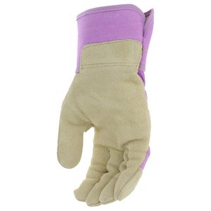 Gants de sécurité robustes en cuir de vache fendu avec caractéristiques ignifuges et anti-impact pour les travaux de construction à Sialkot Pakistan - Product Image 5