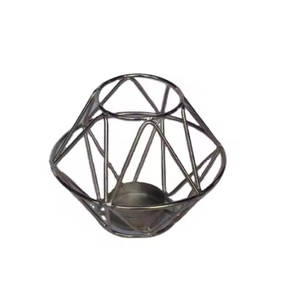 Decoración navideña con velas, cena, accesorios de boda, estilo nórdico, portavelas de Metal geométrico para decoración de iluminación - Product Image 5