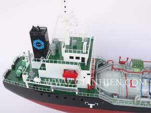 Gia Nhien Fabricant Approuver Conception Personnalisée Basse quantité minimale de commande Navires Commerciaux Pilote Hawaïen MODÈLE DE BATEAU _ ARTISANAT EN BOIS - Product Image 4