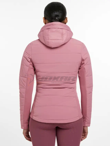 Chaqueta ecuestre de alta calidad, impermeable, transpirable, tela elástica, corte ergonómico, elegante chaqueta de entrenamiento para montar a caballo - Product Image 2