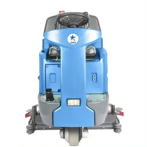 Wholesales Best Selling Cheap Price 2024 CLEANVAC ride on auto scrubber ride-on vacuum road sweeper shop floor scrubber