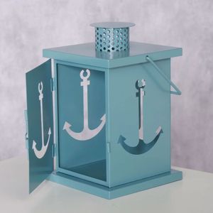 Mini soporte de Pilar creativo con diseño de corte de ancla de Metal, linterna de Navidad troquelada hecha a mano, pantalla de escritorio colgante, decoración del hogar - Product Image 2