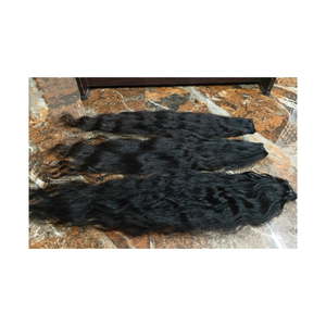 Pelucas de extensión de cabello humano para eventos y matrimonios El brillo completo está hecho de cabello humano real 100% Mantenimiento fácil de larga duración - Product Image 2