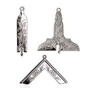 Meilleure qualité en gros maçonnique Regalia tabliers bijou sur mesure cérémonies maçonniques collier bijou - Product Image 6