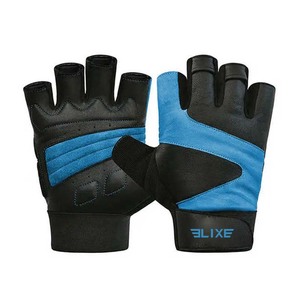 Guantes Deportivos ELIXE con Logotipo Personalizado, de Poliéster, Medios Dedos, Transpirables, Ligeros, Antideslizantes, con Soporte para Muñeca, para Levantamiento de Pesas y Fitness - Product Image 3