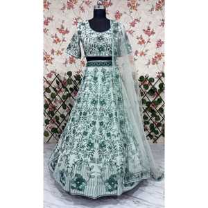 นำเสนอคอลเลกชันเลเฮนกาโชลีดีไซน์ทันสมัยสวยที่สุด ล่าสุด พร้อมตกแต่งด้วยผ้าจอร์เจตต์คุณภาพพรีเมียม เหมาะสำหรับงานปาร์ตี้ - Product Image 1