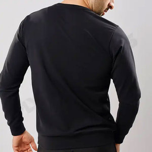 Chemise de travail personnalisée de haute qualité Sweat-shirt pour hommes T-shirts de couleur simple - Product Image 6